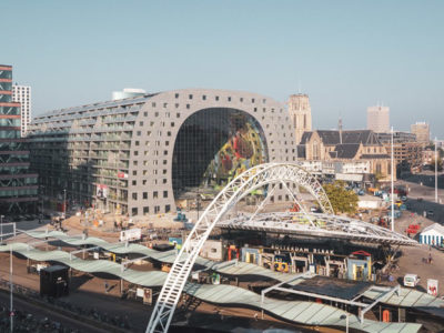 Uitzicht over de Markthal Rotterdam