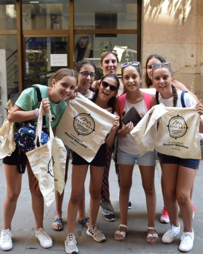 Kids treasure hunt in Barcelona