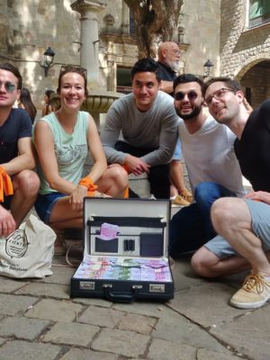 The Bankrobber route teambuilding with Xventura