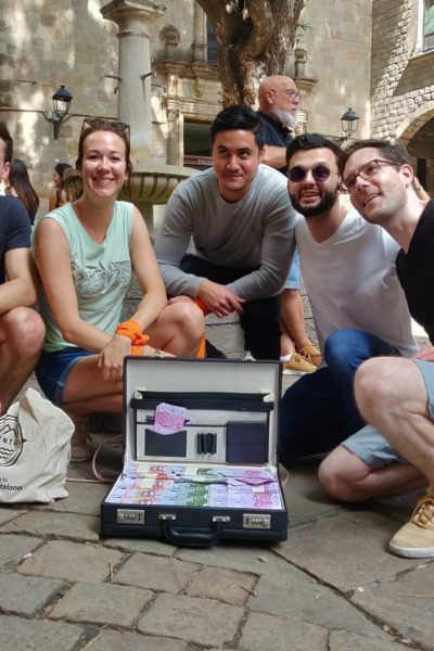 The Bankrobber route teambuilding with Xventura