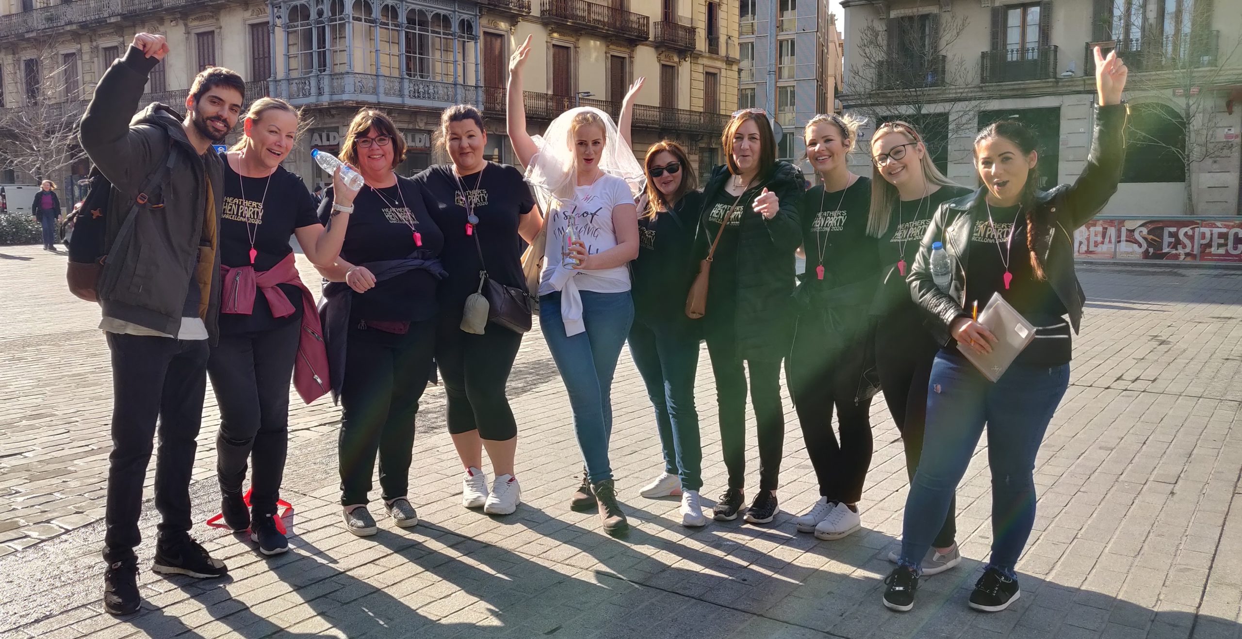 Bacheloretteparty in Barcelona